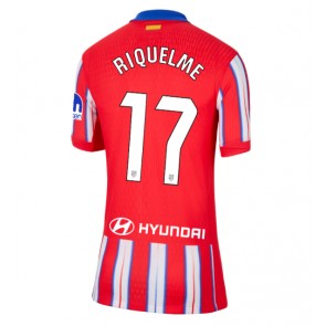 Atletico Madrid Rodrigo Riquelme #17 Replika Hjemmebanetrøje Dame 2024-25 Kortærmet